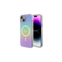 Guess Guess IML Iridescent MagSafe case for iPhone 15 Plus - purple