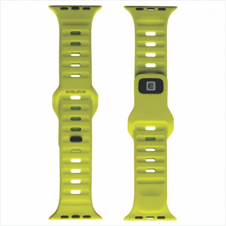 Evelatus Evelatus Watch 42/44/45 Sport Silicone Loop Ultra Yellow