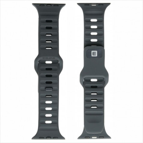 Evelatus Evelatus Watch 38/40/41 Sport Silicone Loop Anthracite Gray