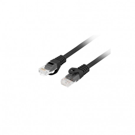 Lanberg Patchcord Cat.6 UTP LSZH CU | PCU6-10CU-0050-BK | 0.5 m