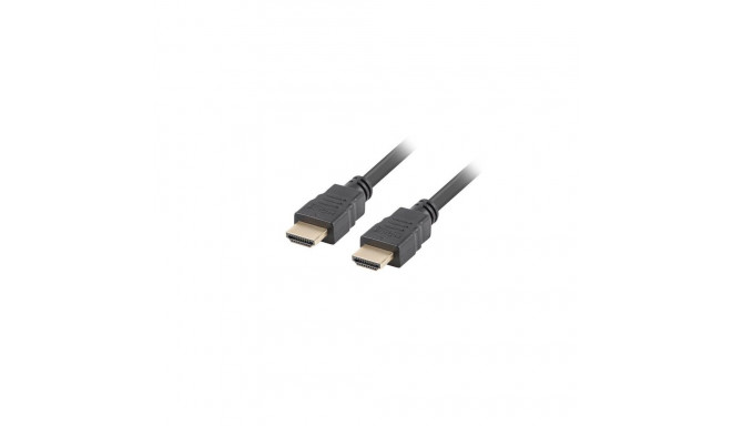 Lanberg HDMI V1.4 Cable CCS | CA-HDMI-11CC-0010-BK | HDMI to HDMI | 1 m