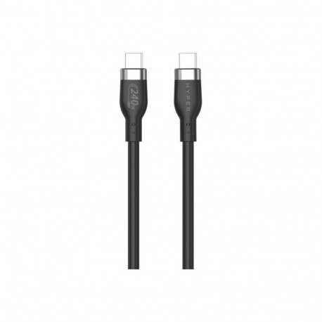 HYPER | 2M Silicone 240W USB-C Charging Cable | USB-C to USB-C