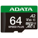 ADATA MEMORY MICRO SDXC 64GB UHS-I/UD64GUI3V30A2SP-RA1