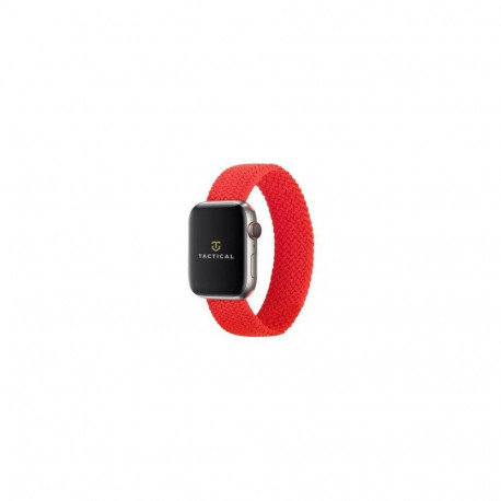 Tactical Braided String Band for Watch 1/2/3/4/5/6/7/SE 42/44/45mm size M Red