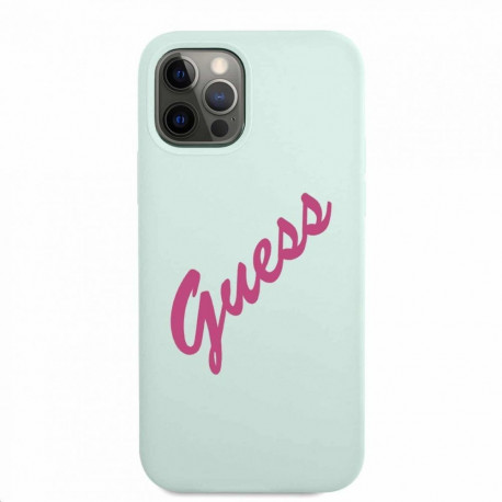 Guess kaitseümbris Apple iPhone 12 Pro Max 6.7" Fuschia, sinine