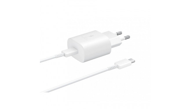 Samsung EP-TA800XWE Samsung 25W Travel Charger USB-C Data Cabel White