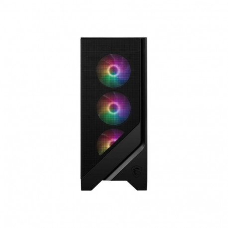 MSI PC Case MAG FORGE 120A AIRFLOW Side window Black Mid-Tower Power supply included No