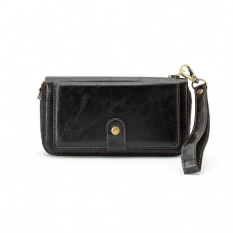 Evelatus Universal Multifunctional Wallet Wristband Leather Black