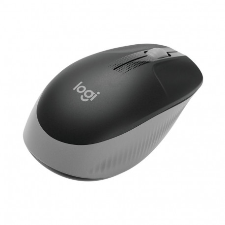 Logitech Full size Mouse M190 Wireless, Mid Grey, USB
