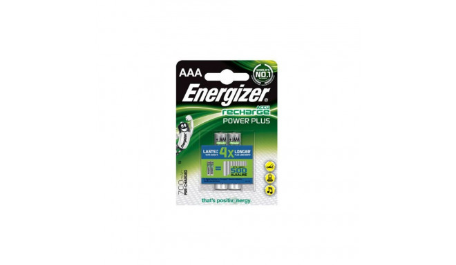Energizer AAA/HR03, 700 mAh, Rechargeable Accu Power Plus Ni-MH, 2 pc(s)