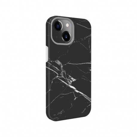 Evelatus Apple iPhone 14 Premium Silicone case Customized Print Black