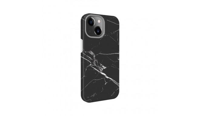 Evelatus Apple iPhone 14 Premium Silicone case Customized Print Black