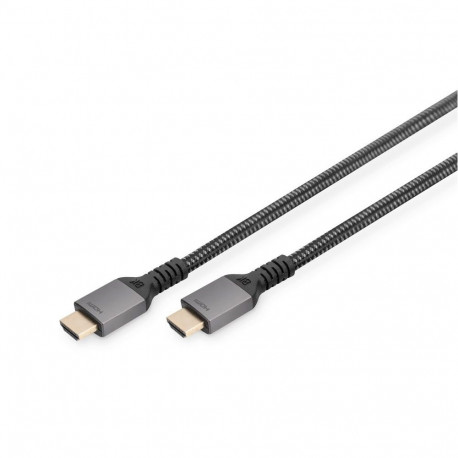 Digitus 8K PREMIUM HDMI 2.1 Connection Cable DB-330200-030-S Black, HDMI to HDMI, 3 m
