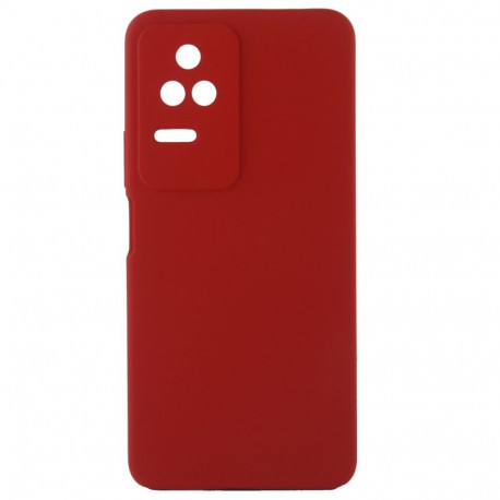 Evelatus Xiaomi POCO F4 Premium Soft Touch Silicone Case Red