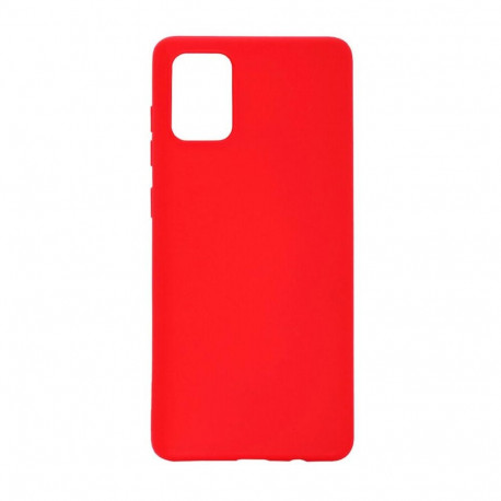 Evelatus Samsung Galaxy A31 Nano Silicone Case Soft Touch TPU Red