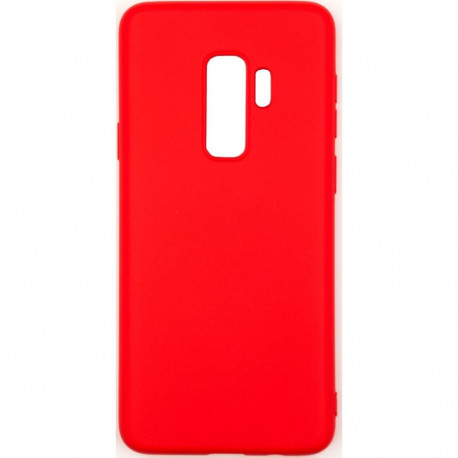 Evelatus Samsung Galaxy S9 Plus Nano Silicone Case Soft Touch TPU Red
