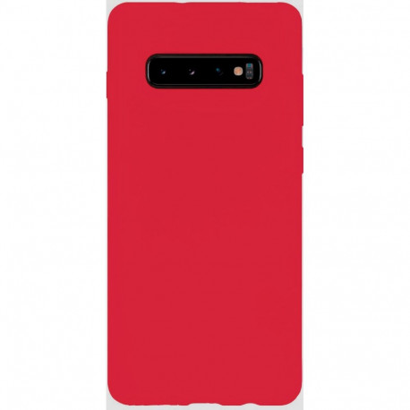 Evelatus Samsung Galaxy S10 Nano Silicone Case Soft Touch TPU Red