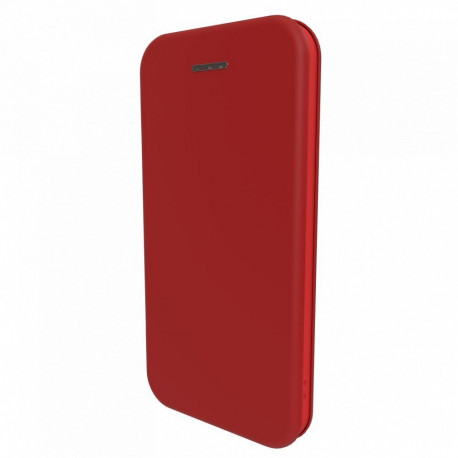 Evelatus Samsung Galaxy A6 Plus 2018 Book Case Wine Red