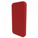 Evelatus Samsung Galaxy A6 Plus 2018 Book Case Wine Red