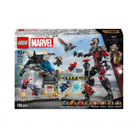 CON LEGO CAPTAIN AMERICA CIVIL WAR 76314