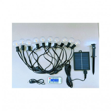 GARLAND SOLAR 10LED 8M 1.12W RGB IP44