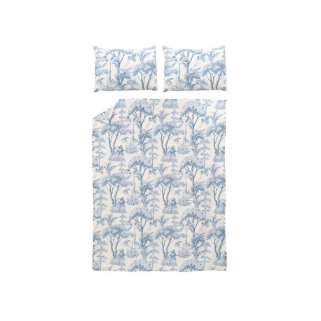 BED COV SET Tropical Eden SATEEN 160x200