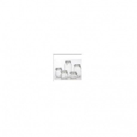 GLASS JAR IN SQUARE SHAPE 800ML