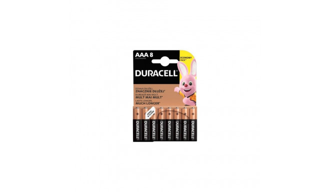BATTERIES DURACELL AA, LR6, 8 PCS.