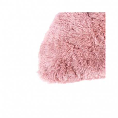 FUR PILLOW 45X45 ZIPPER 320G PINK