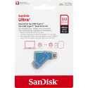 SanDisk Ultra Dual DriveGo 512GB USBA+C türkiissinine SDDDC3-512G-G46NBB