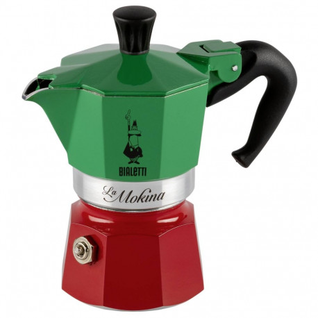 Bialetti La Mokina Italia trikoloor
