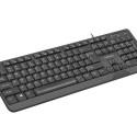 KEYBOARD NATEC TROUT US LAYOUT SLIM BLACK