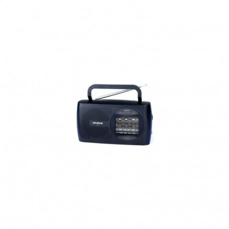 Portable radio receiver with FM/AM/SW range and dual power Orava