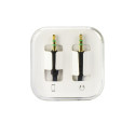 Cable AUX Jack 3,5 mm (male) to Jack 3,5 mm (male) BOX 1 m black