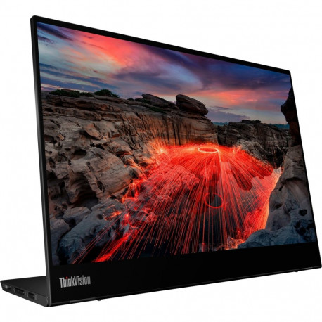 ThinkVision M14t Gen2 (35.6cm (14 tolli), must, 2.2K, IPS, USB-C)