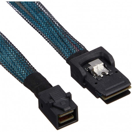 mini-SAS adapterkaabel SST-CPS06 SFF 8643 > SFF-8087 60cm, must