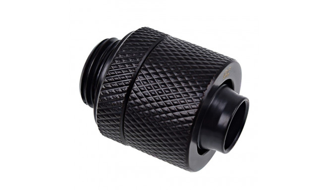 Alphacool Eiszapfen hose fitting 1/4" on 13/10mm, black - 17226