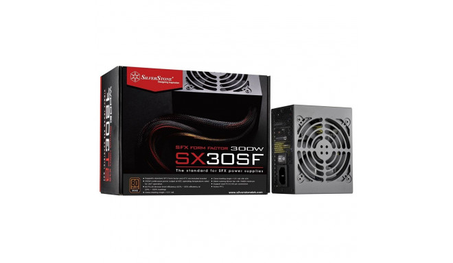 SST-ST30SF V2.0 (schwarz, 1x PCIe, 300 Watt)