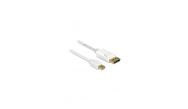 Kabel mini DisplayPort > DisplayPort (weiß, 3 Meter)
