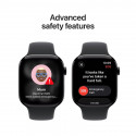Apple Watch 11 GPS + Cellular 46mm Sport Band M/L, jet black/black (MFC44ET/A)
