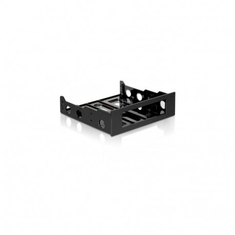 Delock Frame 5.25 inch > 3.5 inch black - black
