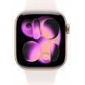 Apple Watch 11 GPS + Cellular 42mm Sport Band S/M, rose gold/light blush (MF8E4ET/A)