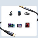 Joyroom Audio Transfer Series SY-A06 mini jack 3.5 mm / Lightning cable 1.2 m - black
