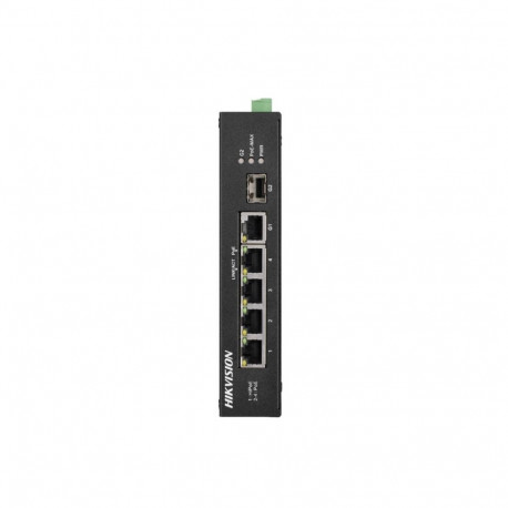 Hikvision võrgulüliti DS-3T0306HP-E/HS mittehallatav L2 Fast Ethernet (10/100) PoE, hall