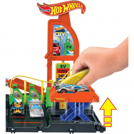 Mattel Hot Wheels City Super Car Charging Station HTN79