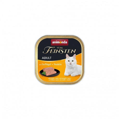 ANIMONDA Vom Feinsten Adult Poultry with pasta - wet cat food - 100g