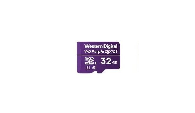 Western Digital WD Purple SC QD101 mälukaart 32 GB MicroSDHC Class 10