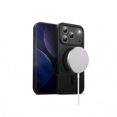 Case MagSafe iPhone 17 Pro black hybrid