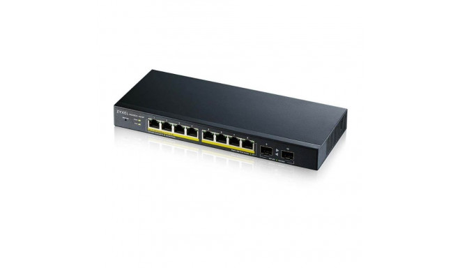 Switch GS1900-10HP v2 8port L2 PoE 2xSFP 70W 802.3at