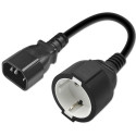 Adapter IEC 320 C14 / SCHUKO